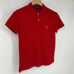 POLO RALPH LAUREN Classic Fit Mesh Polo Shirt Womens Size S Short Sleeve Red NWT