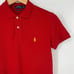 POLO RALPH LAUREN Classic Fit Mesh Polo Shirt Womens Size S Short Sleeve Red NWT