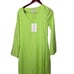 NWT MARA HOFFMAN Naliyah V-Neck Midi Dress in neon green sz 6