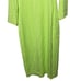 NWT MARA HOFFMAN Naliyah V-Neck Midi Dress in neon green sz 6