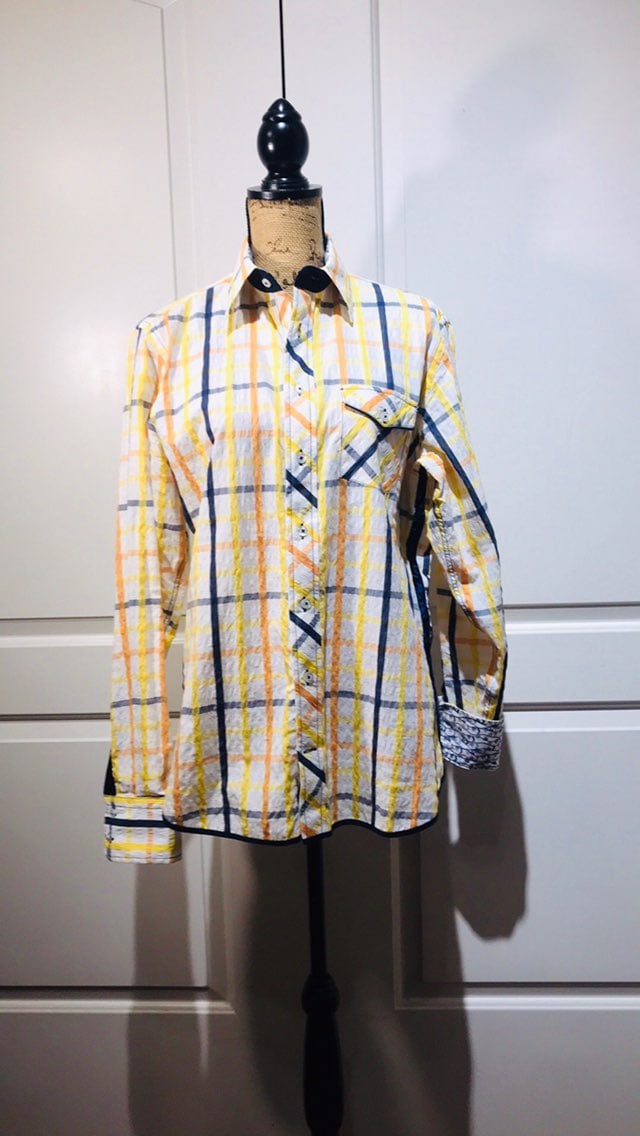 Georg Roth Button Up Long Sleeve Shirt S