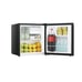 Hisense 1.6 Cu. ft. Single Door Mini Fridge, Black