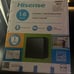 Hisense 1.6 Cu. ft. Single Door Mini Fridge, Black