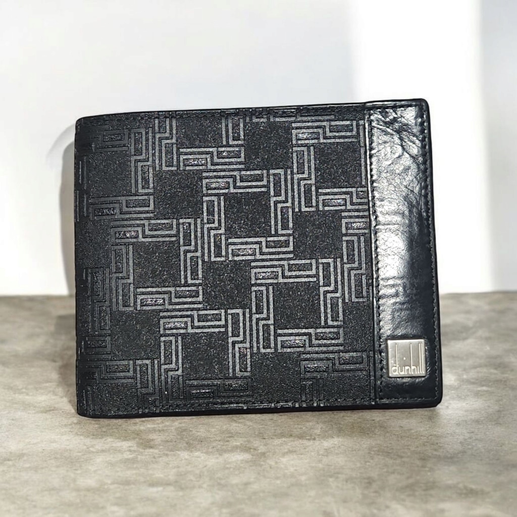 Men's Dunhill Black Leather Wallet