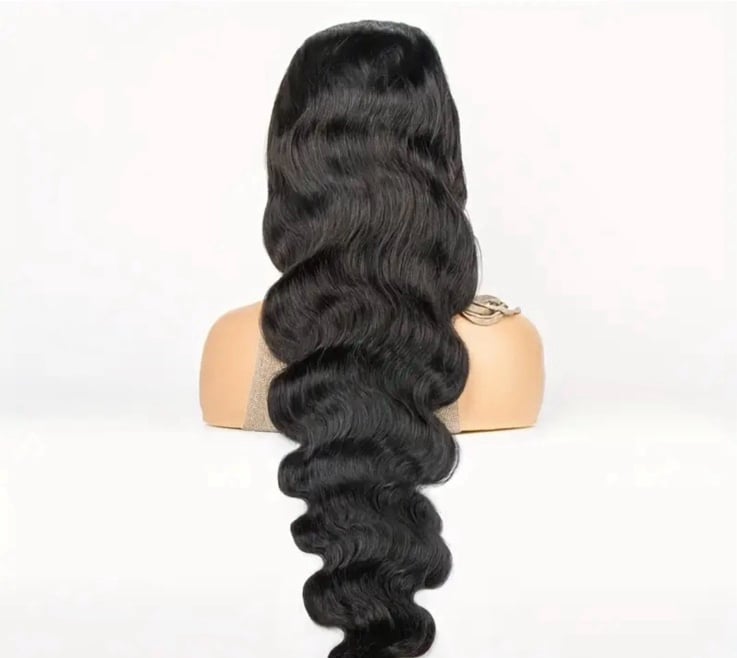 28 Inch human hair wig