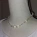 Exquisite Vintage Faceted Cut AB Crystals Graduated Bead Choker Necklace