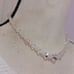 Exquisite Vintage Faceted Cut AB Crystals Graduated Bead Choker Necklace
