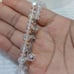 Exquisite Vintage Faceted Cut AB Crystals Graduated Bead Choker Necklace