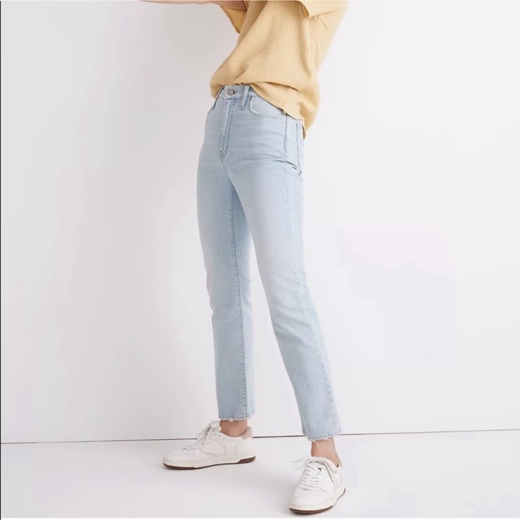 Madewell Slim Demi-Boot Jeans in Bellmeade Wash Size 25