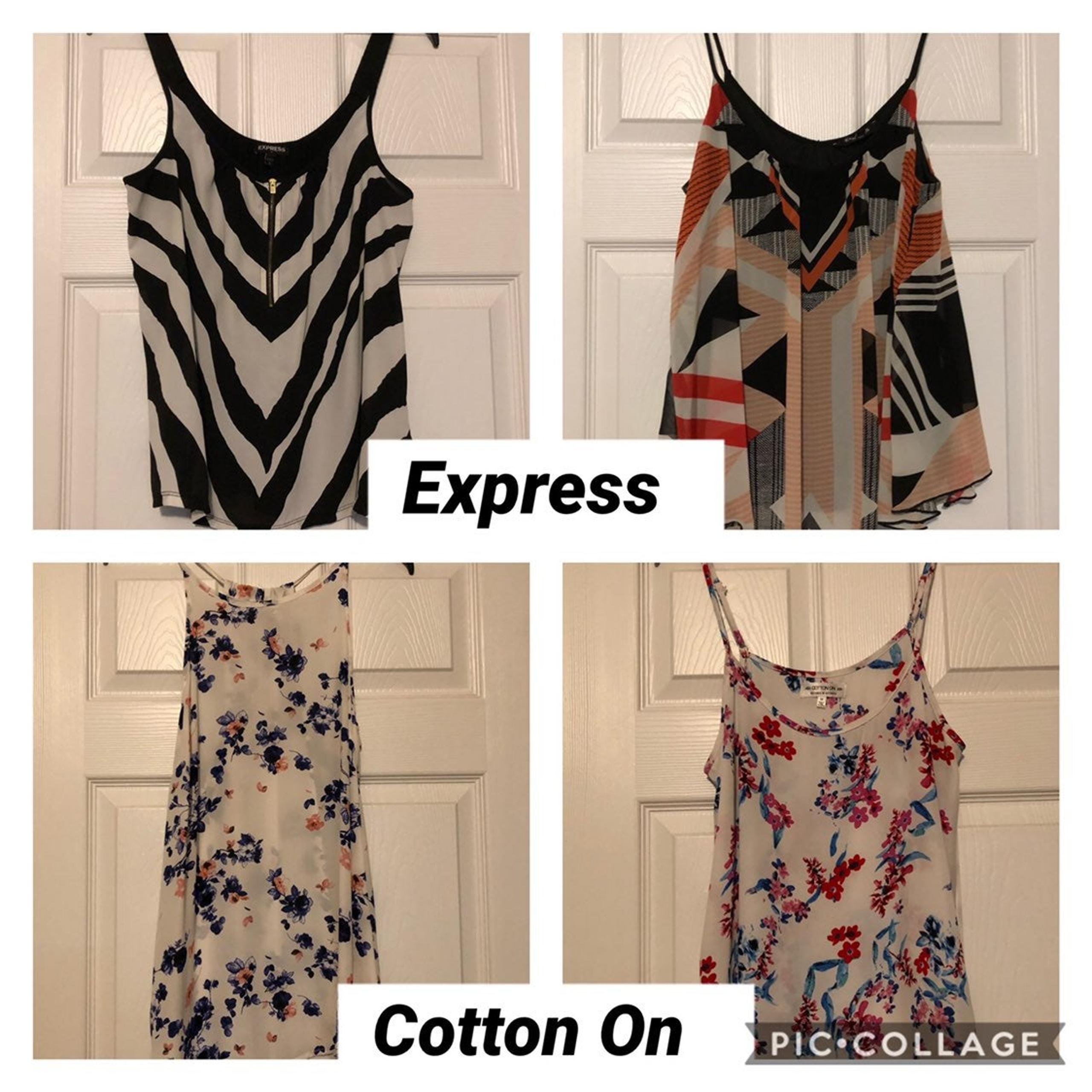 4 Tank Top- Express & Cotton On