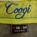 Googi Men's Jeans 38x34 Dark Denim Authentic Australian Embroidered Pockets Zip
