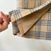 Vintage Plaid Wrap Buckle 100% wool chic plaid skirt
