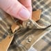 Vintage Plaid Wrap Buckle 100% wool chic plaid skirt