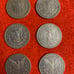 Lots of (6) Mixed Dates and Grades of Morgan Silver Dollar