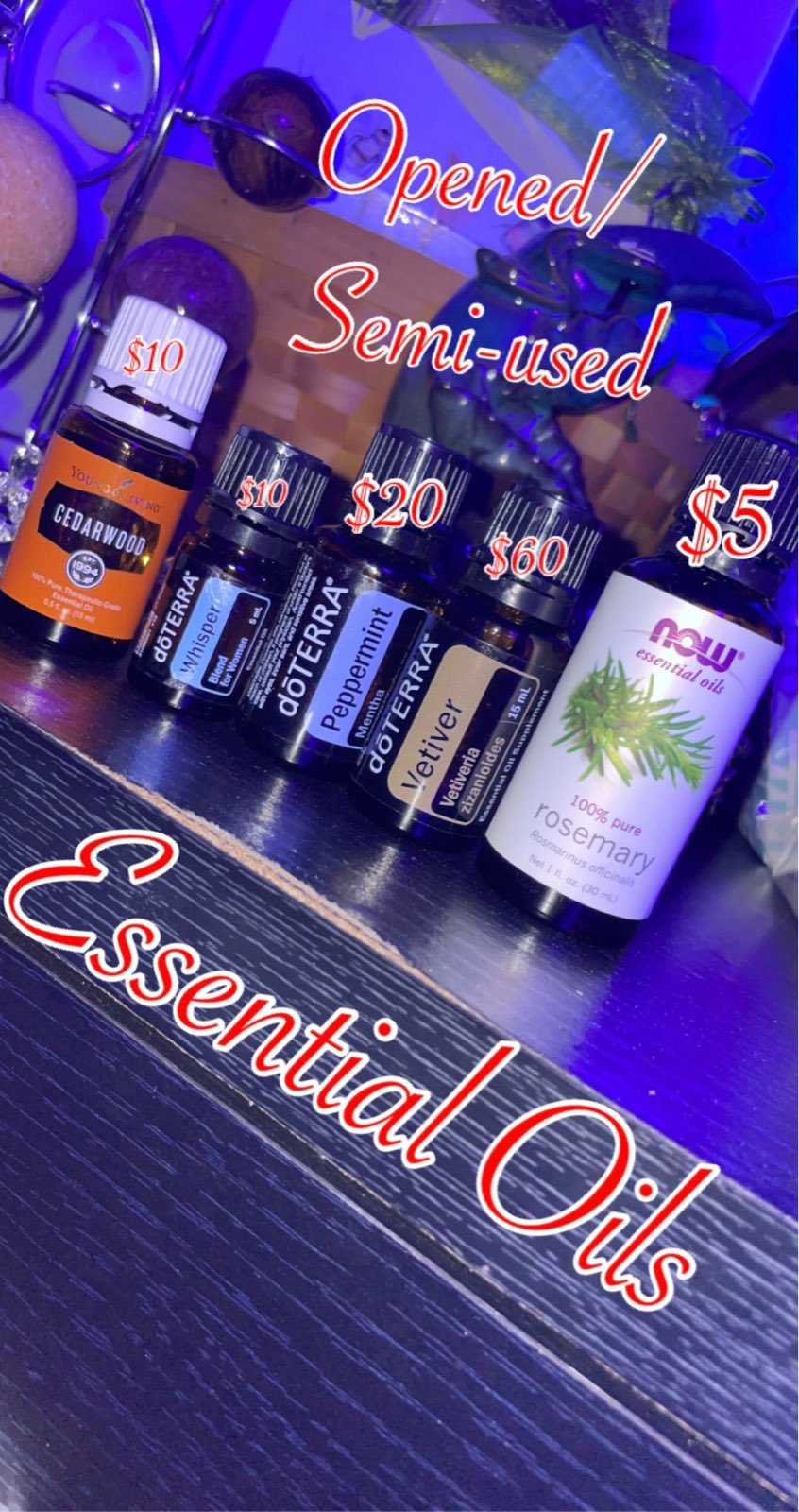 Essential oils