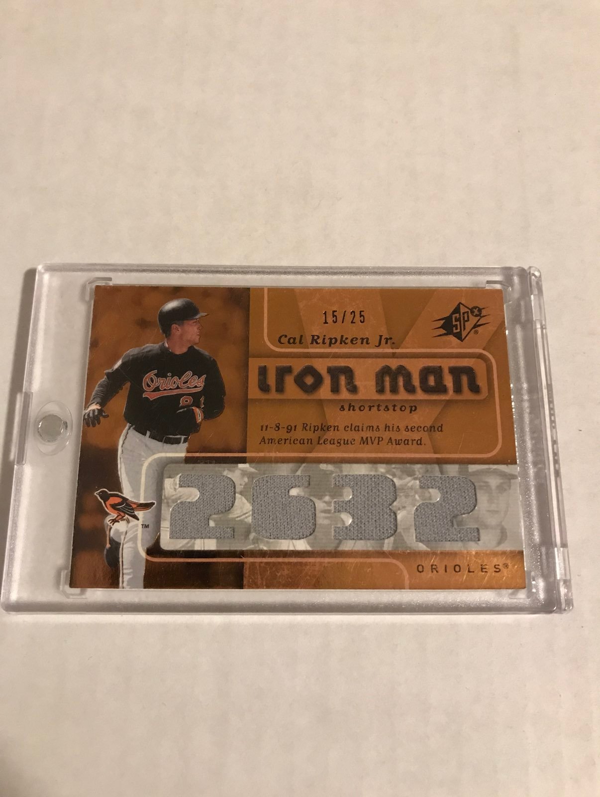 2007 SPX Iron Man Cal Ripken #15/25