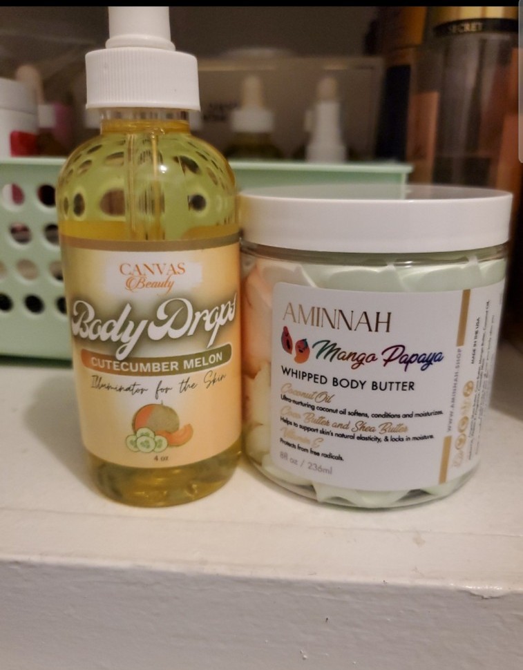 Canvas beauty body drops butter bundle