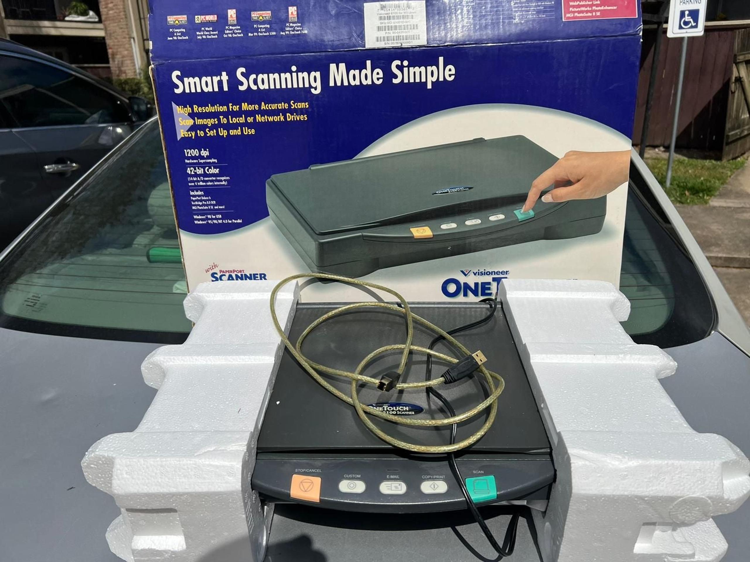 ONE TOUCH 800 SCANNER VISION