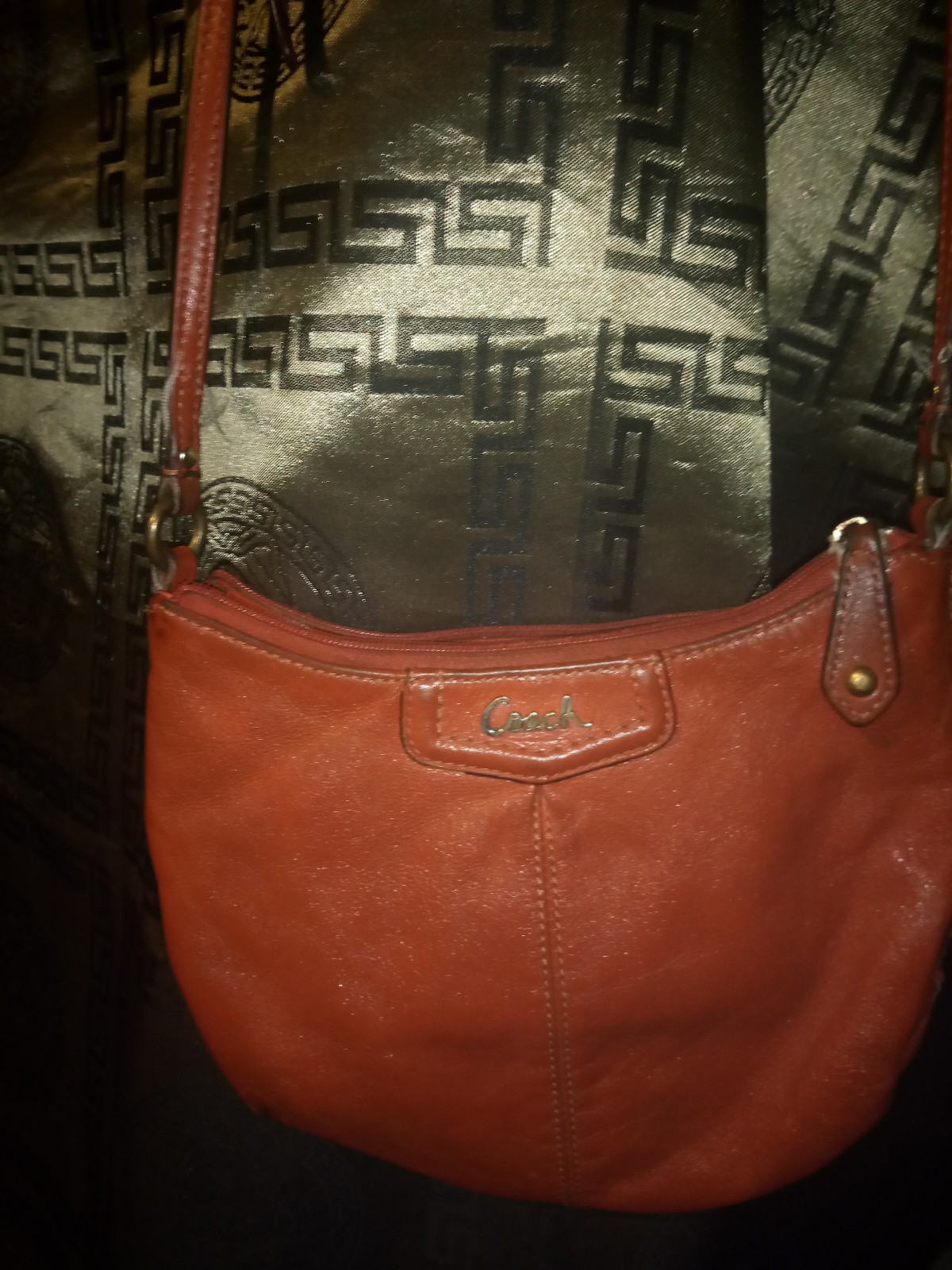 Coach Brown Leather Satchel
