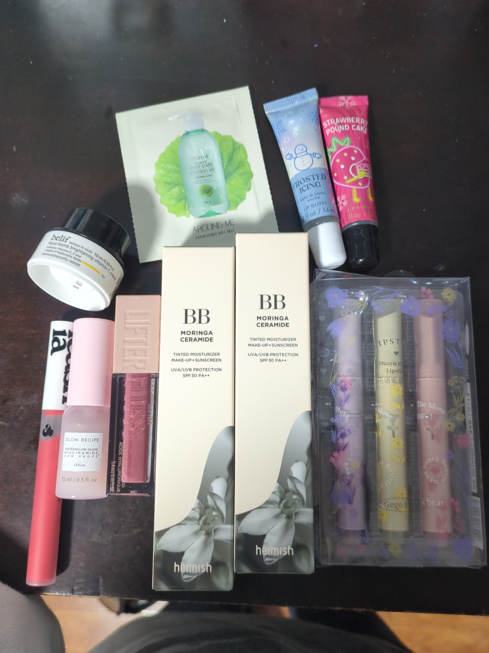 12 pc skincare/makeup bundle