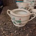 Vintage Santa Clara MAH Vigo, Spain Demitasse 4 piece set