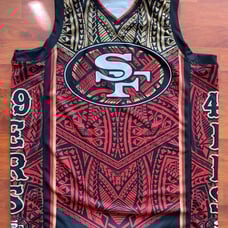 SF 49ers Jersey San Francisco Tribal