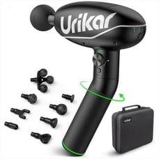 Brand NEW Black Urikar Heated Massage Gun Pro 2 (3 Modes-8 Heads)