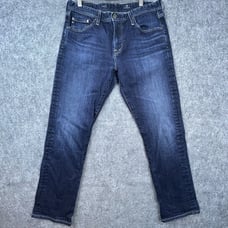 Adriano Goldschmied Jeans Mens 32 Blue The Everett Slim Straight Minimalist