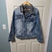 Valabasas 'V Love' Azul Denim Jean Jacket Men's Large Great PreOwned Condition