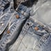 Valabasas 'V Love' Azul Denim Jean Jacket Men's Large Great PreOwned Condition