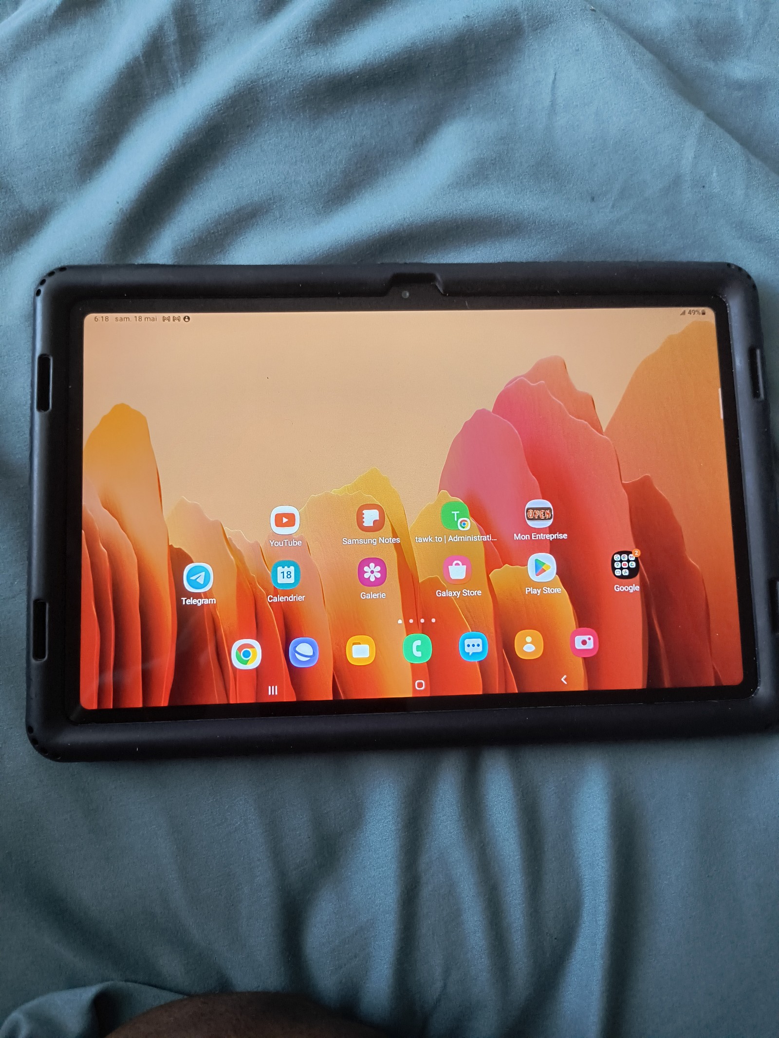 Samsung Galaxy Tab A7 10.4 2020 in Dark Gray