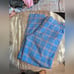Tweeds Sarasota Custom Suit Pants in blue plaid size is approximately 36x40