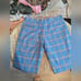 Tweeds Sarasota Custom Suit Pants in blue plaid size is approximately 36x40