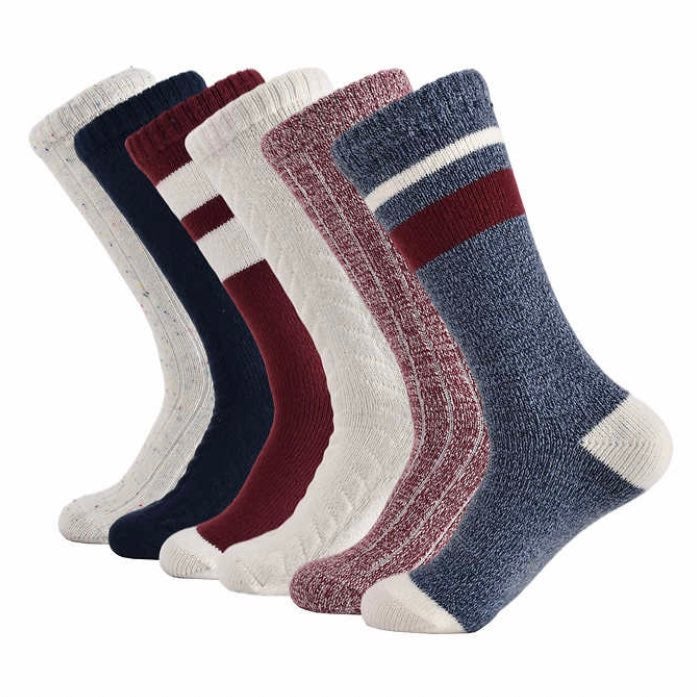 Lucky Brand Ladies Boot Sock - 6 pairs, Size 4-10