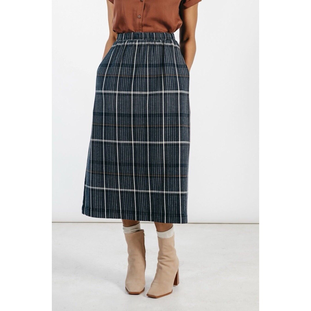 Bridge & Burn Women’s Size XXL Hadley Skirt Clear Creek Plaid