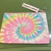 Stoney Clover Lane Tie Dye Vegan Leather Flat Pouch