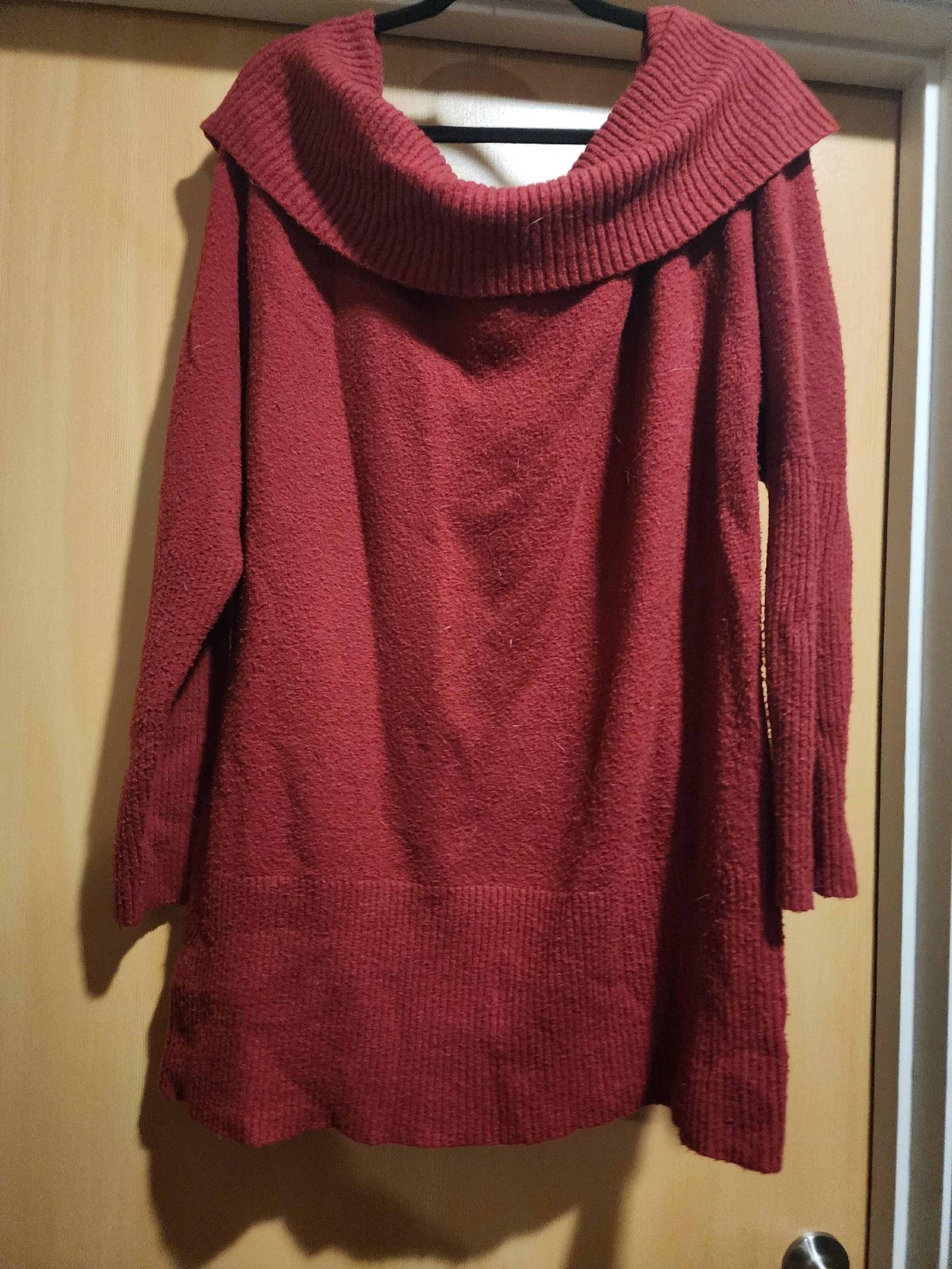 Torrid Marilyn Monroe Off-Shoulder Sweater Tunic 4x