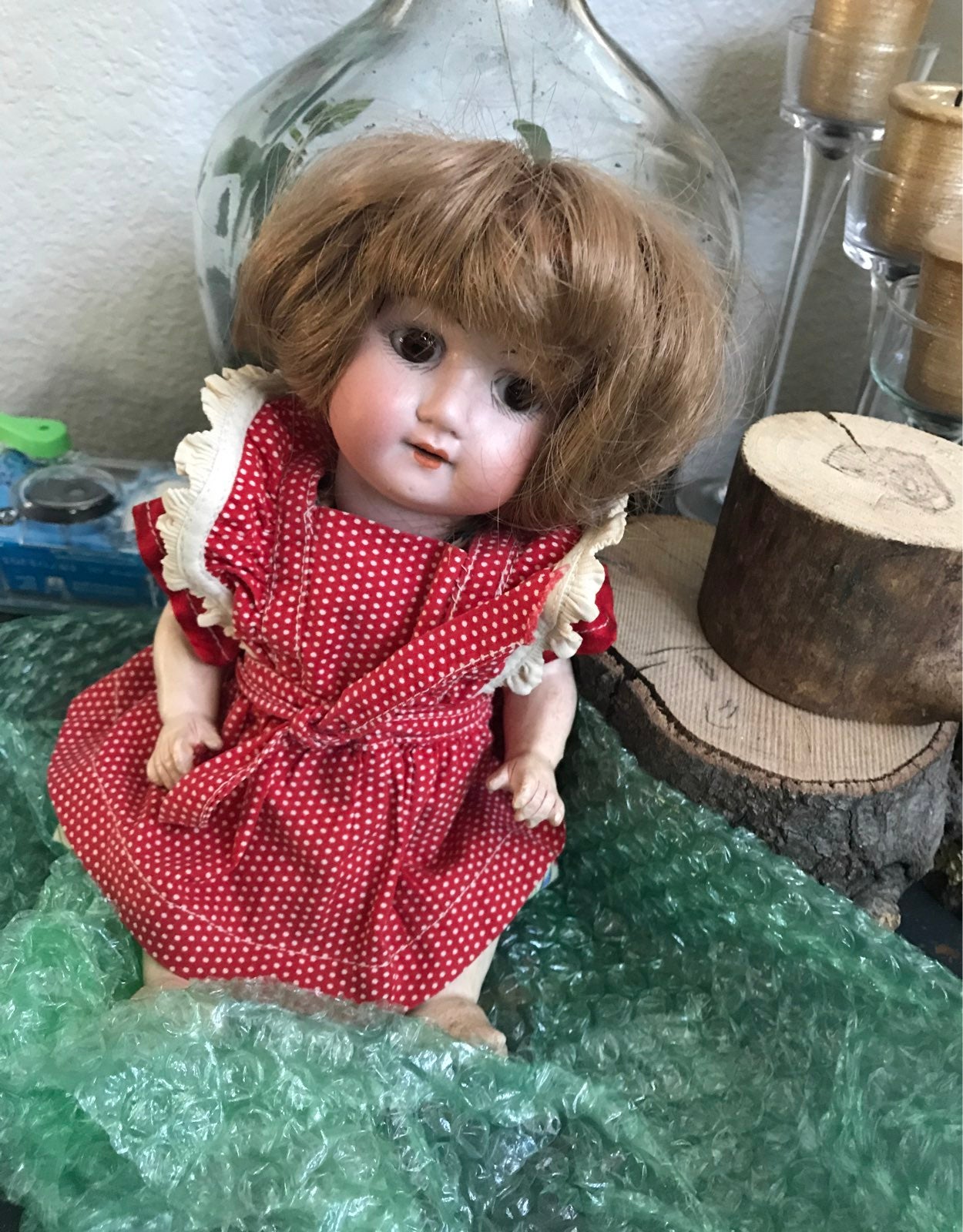 Antique german compostion doll
