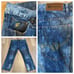 Rocawear Classic Fit Mens Jeans Baggy Y2K Style Paint Splatter Loose 46x32