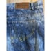 Rocawear Classic Fit Mens Jeans Baggy Y2K Style Paint Splatter Loose 46x32