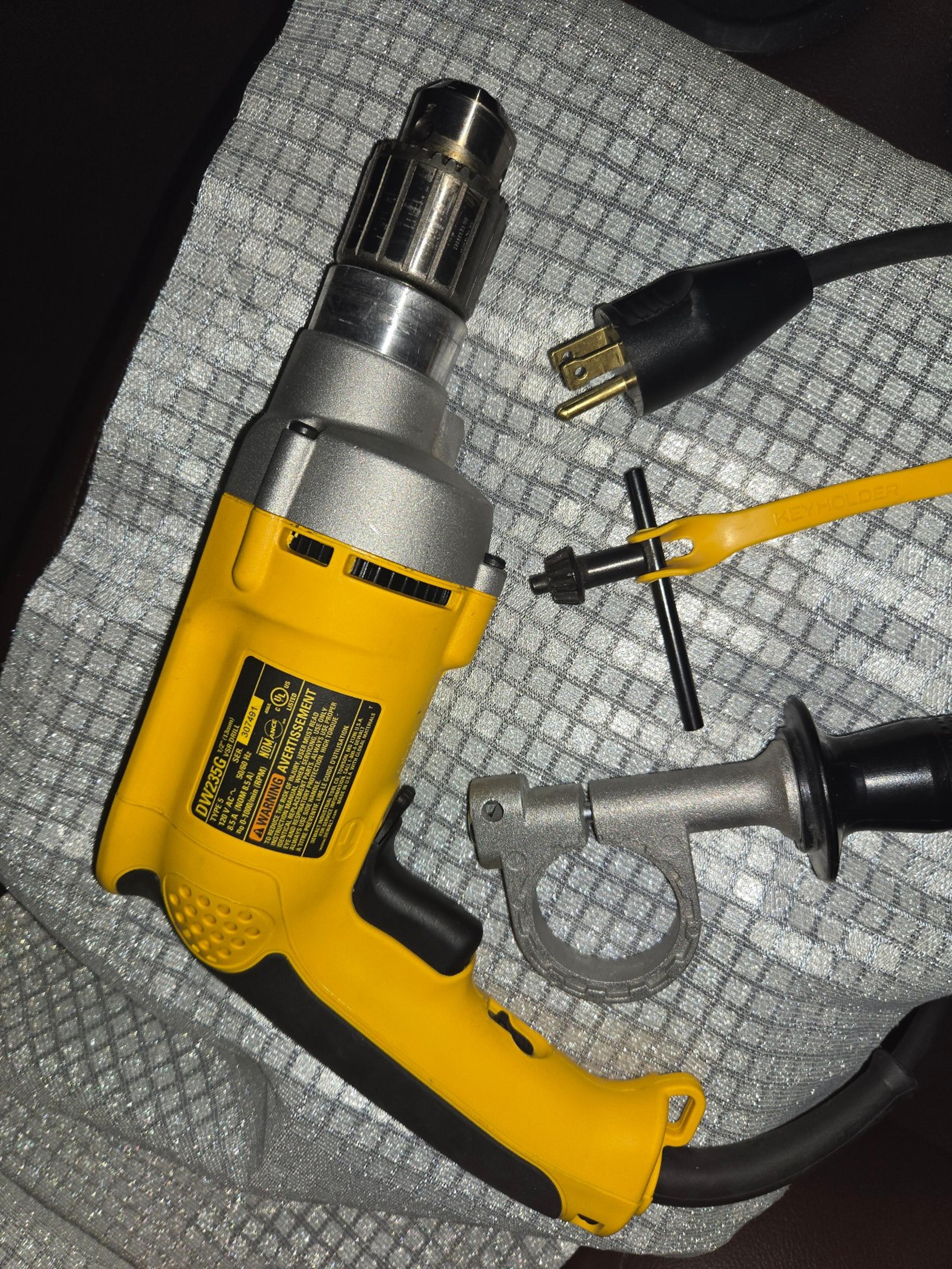 DEWALT DW235G 1/2-inch Variable Speed Reversible Corded Drill