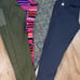 4 bundle L/LX Nike, Zella, Tri Dri Colorful Leggings Set Worn and washedLeggings