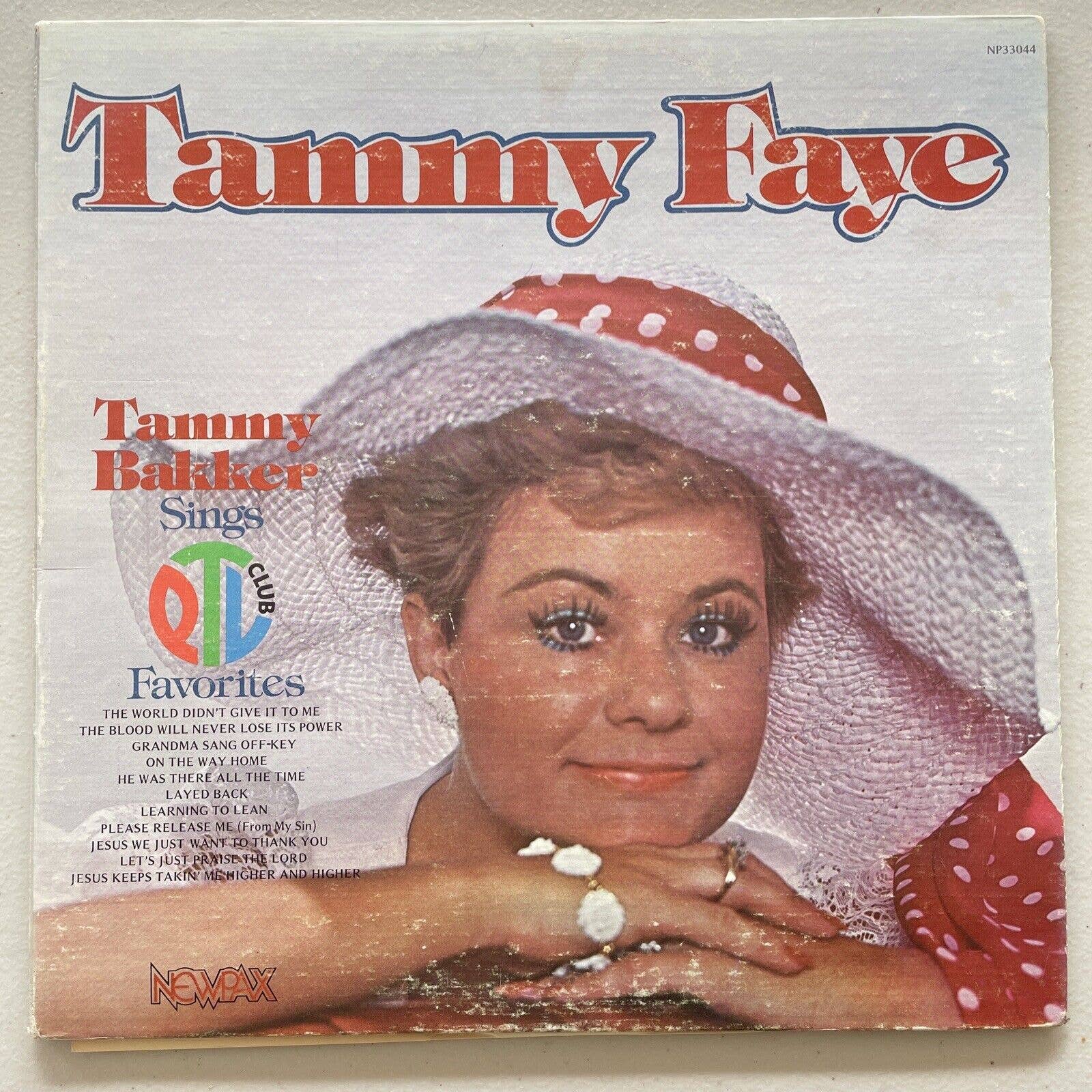 Tammy Faye-Sings PTL Club Favorites 1977 NewPax NP33044 Vinyl Gatefold VG+/VG
