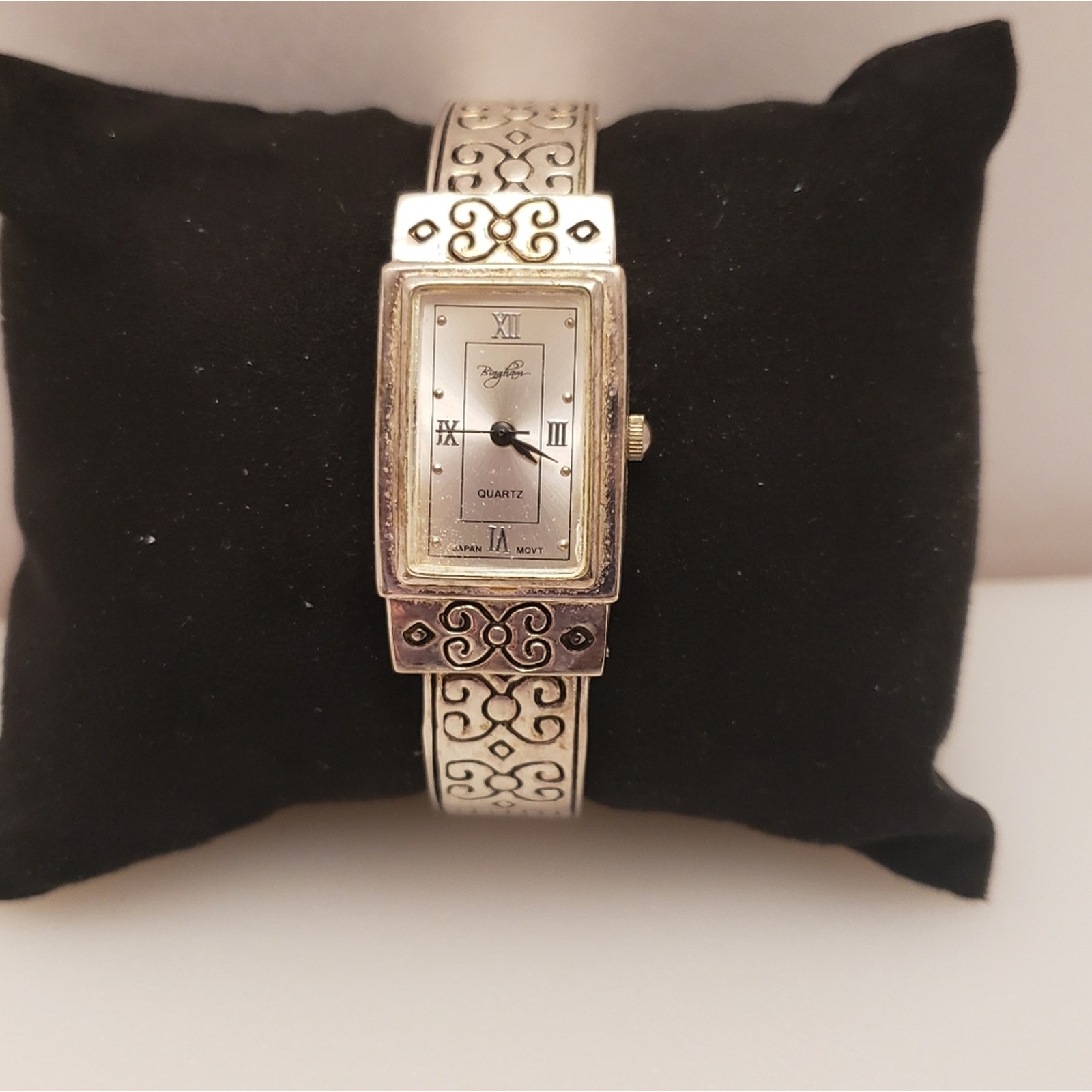 Brighton Geneva hinged bracelet watch