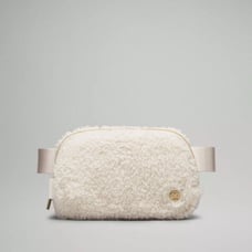 Lululemon Everywhere Belt Bag 1L Fleece White Opal/Gold New With Tag