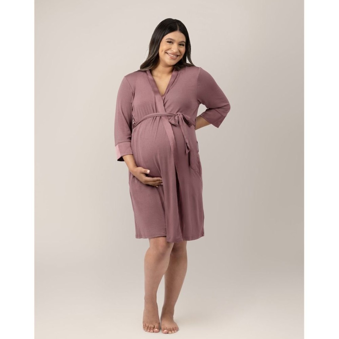 New Kindred Bravely Emmaline Robe in Twilight Mauve Size L/XL
