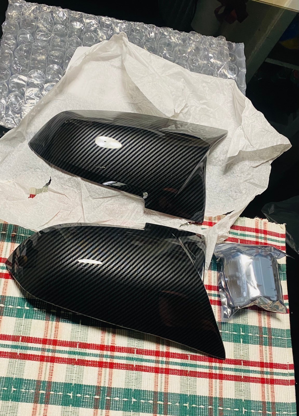 BMW M Mirror covers F30 & Welcome Door lights 1pair