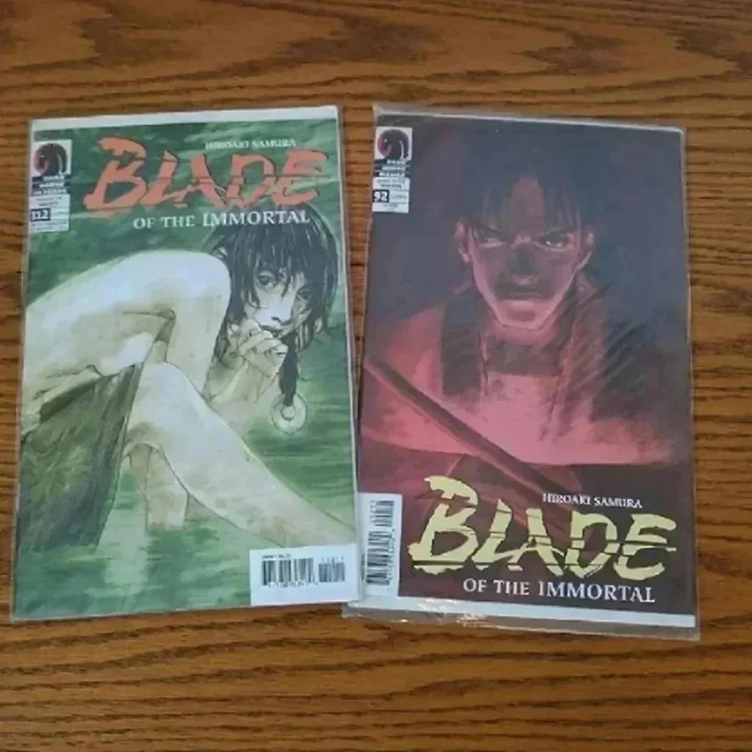 Blade of the Immortal Manga Comic Books y2k