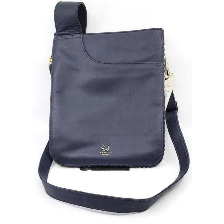 New Radley London Blue Leather Medium