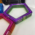 Magformers Official Basic Set 62 Pieces + 2 Wheels and Tires